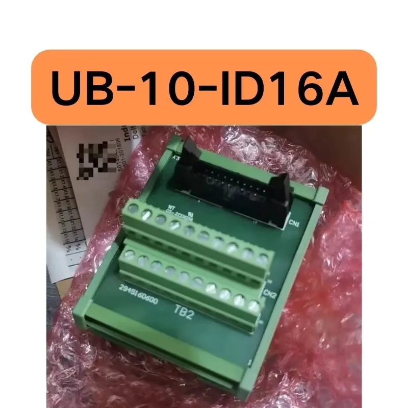 

New terminal block UB-10-ID16A in stock for quick delivery