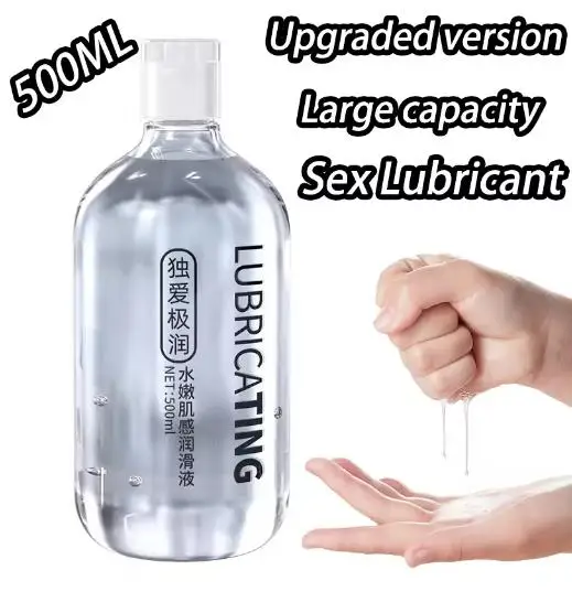 500ml Large Body Lubricant Sex Toy Vagina Anal Sex Lubrication Female Sex Lubricating Dildo Personal Lube Anal Gel For Adult 18+