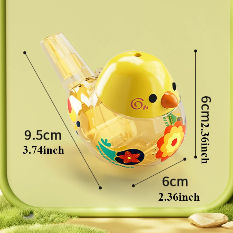 Bird Water Whistle ABS Add water and whistle  Whistle for Training Musical Instrume Kids Birthdays Gifts accessories