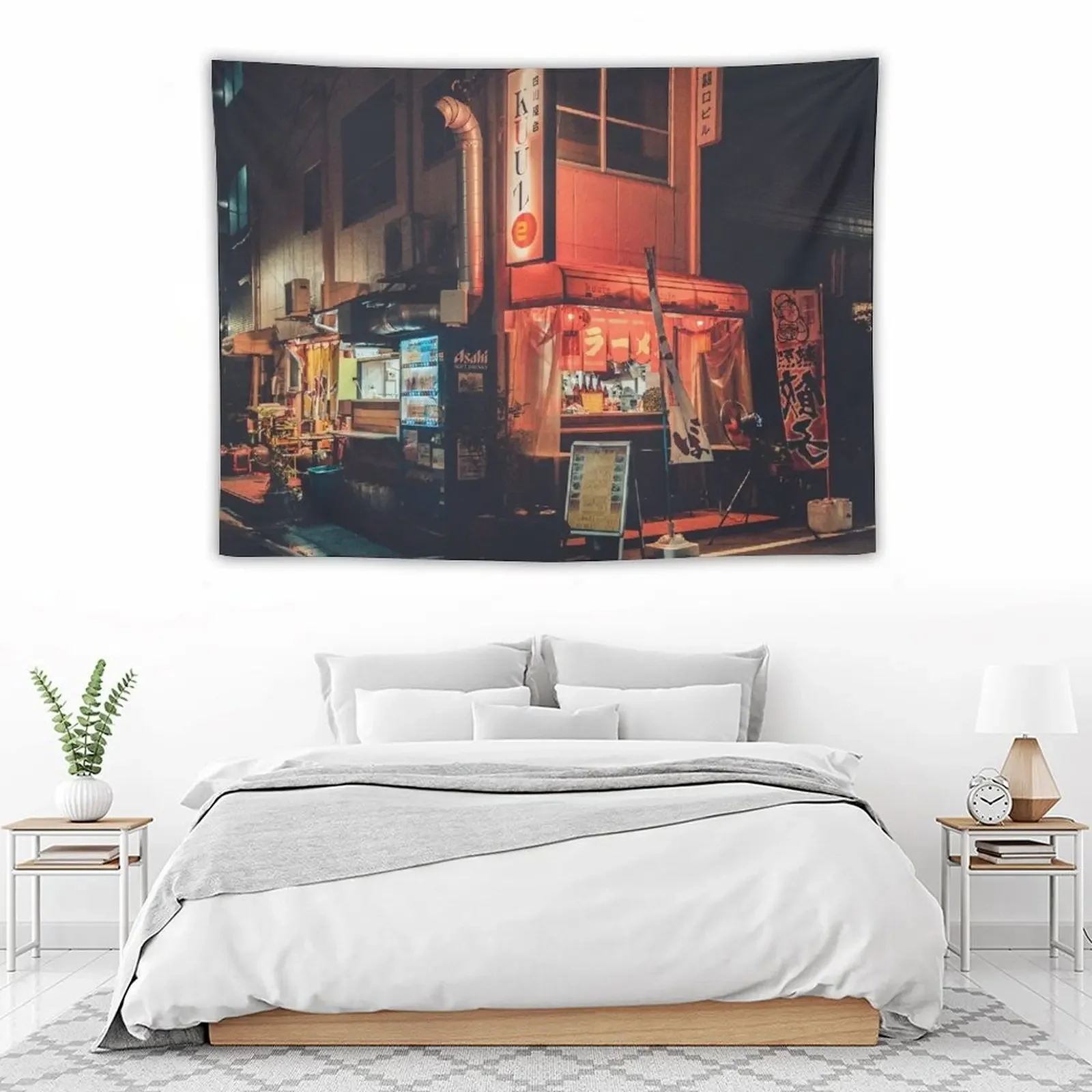 

Tokyo Lo-Fi Vibes Tapestry Bedrooms Decorations Decor Home Tapestry