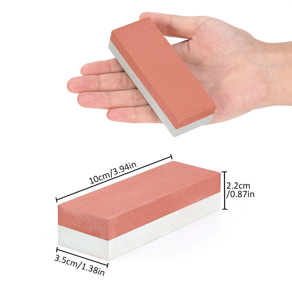 Professional Knife Sharpener 400/1500 Grit Dual Double-side  Sharpening Stone Wetstone Grinding Stone Water Stone Kitchen Tool