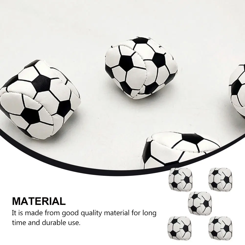 5 stuks voetbalvormige zandzak intellectuele ontwikkeling coördinatietraining leuk cadeau voor voetbalvormige zandzak