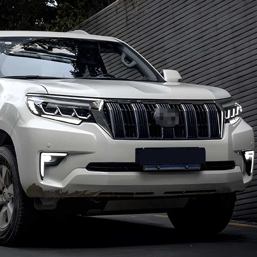 

Auto Headlight For Toyota Prado 2018-2023 LED Car Front lamps Assembly Upgrade Three Projector Lens Plug and Play Accessories