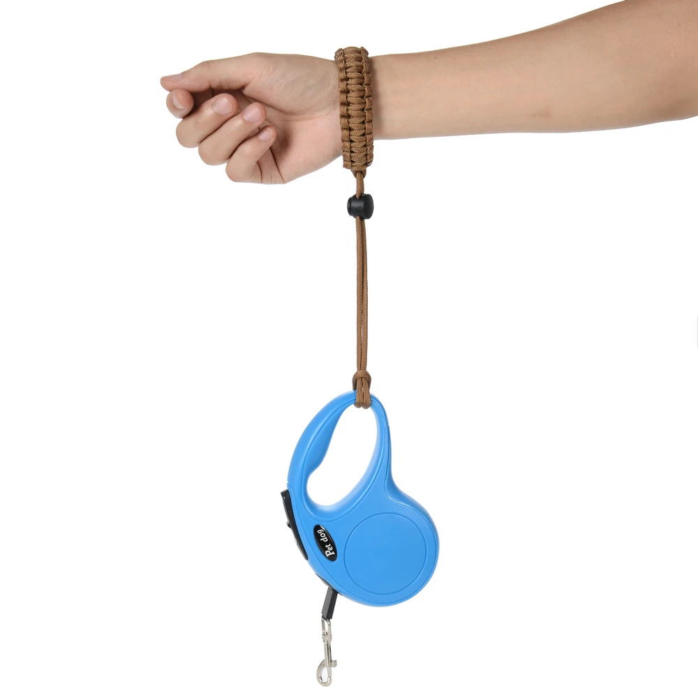 Verstellbares Anti-Fall Freihand-Hundeleine-Handgelenkband für einziehbare Welpen-Zugleine, Chihuahua, Yorkie, kleine Haustiere – Detail 11