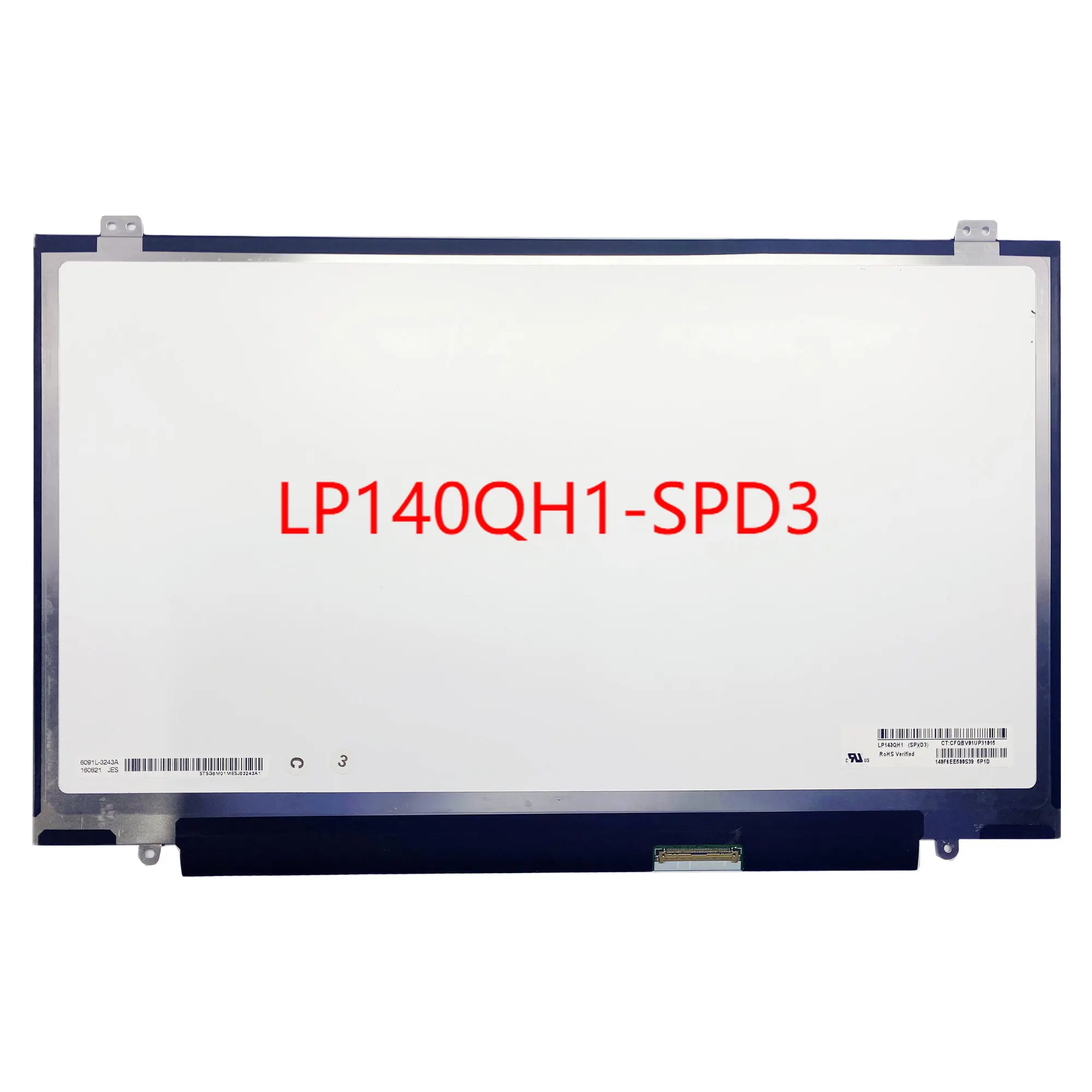 LP140QH1-SPD3 LP140QH1 SPD3 14.0 ''ekran LCD do laptopa IPS 2560*1440 eDP 40 pinów