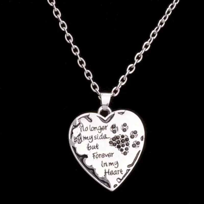 Delysia King Love dog paw necklace