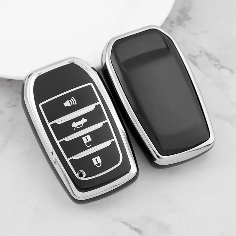 

TPU Car Remote Key Case Cover Shell For Toyota Chr C-hr Hilux Fortuner Land Cruiser 200 Avensis Auris Camry Corolla Accessories