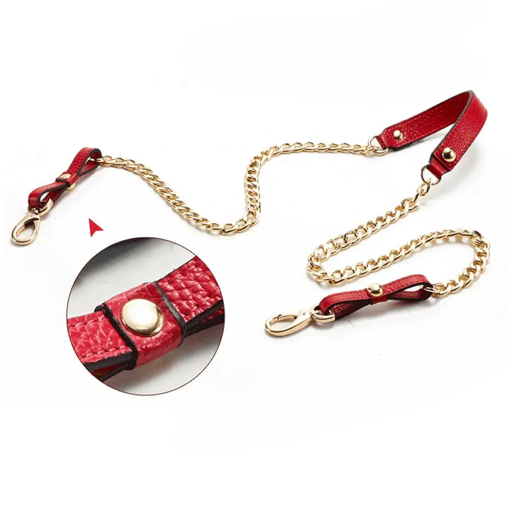 1 قطعة 120 سنتيمتر حقيبة يد سلسلة حزام واحد حقيبة رافعة سلسلة حزام الكتف حقيبة سلسلة جلدية مكافحة ارتداء تنوعا المعادن ملفوفة سلسلة