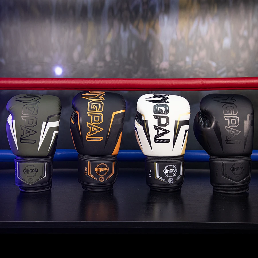 Good Quality adult kick boxing gloves muay thai luva de boxe Training fighting Men women boxing gloves Grappling MMA glove