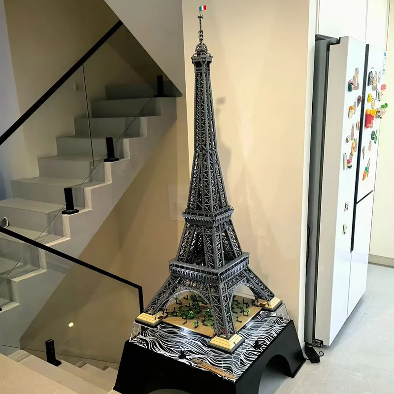

2025 IN STOCK 1.5M Tall Paris Eiffel Tower Architecture Model 10307 Set 10001Pcs Building Blocks Bricks Adults Toys Gifts