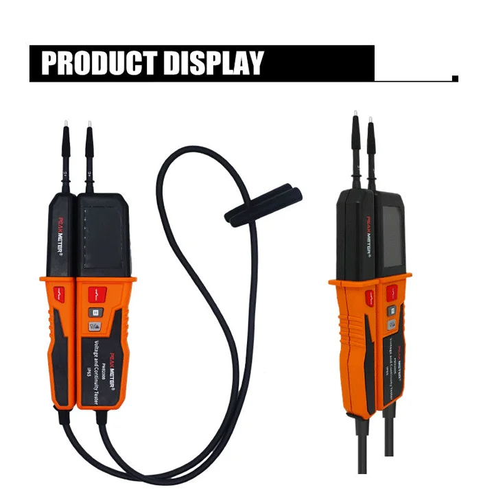 Peak Meter PM8200B Voltage Tester Adjustable Buzzer Modes High Voltage Tester Precision and Versatility Combined