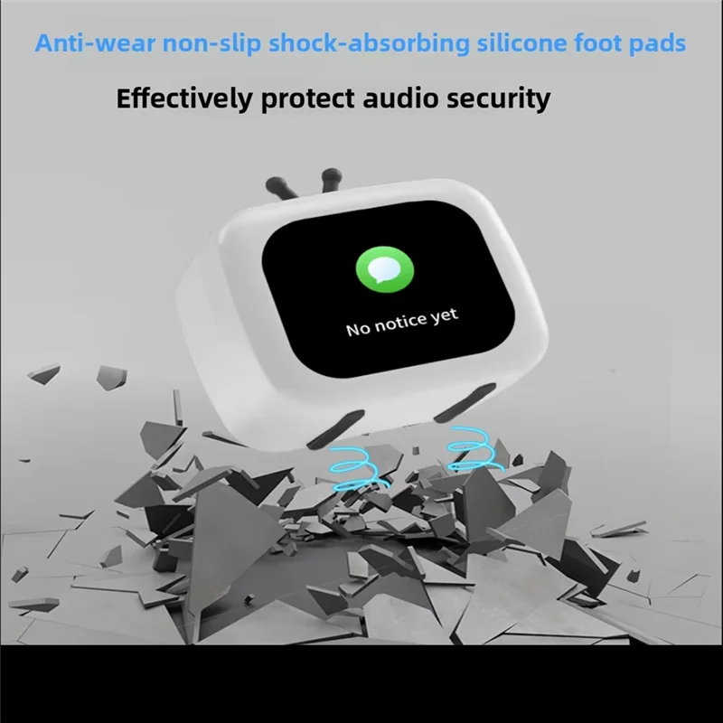 Портативная Bluetooth-колонка с многофункциональными функциями: музыка, звонки, фотоальбом, таймер, калькулятор, погода и календарь-X6