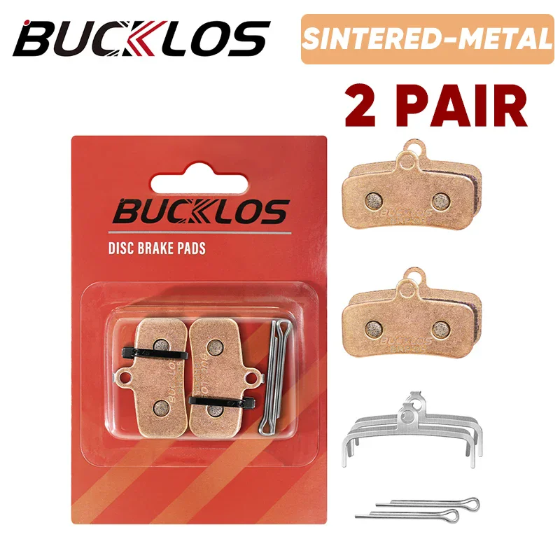 BUCKLOS Fahrradbremsbelag für SHIMANO N03A H03A D03S MTB Rennrad Hydraulische Scheibenbeläge Verschleißfeste Fahrrad-Scheibenbremsbeläge