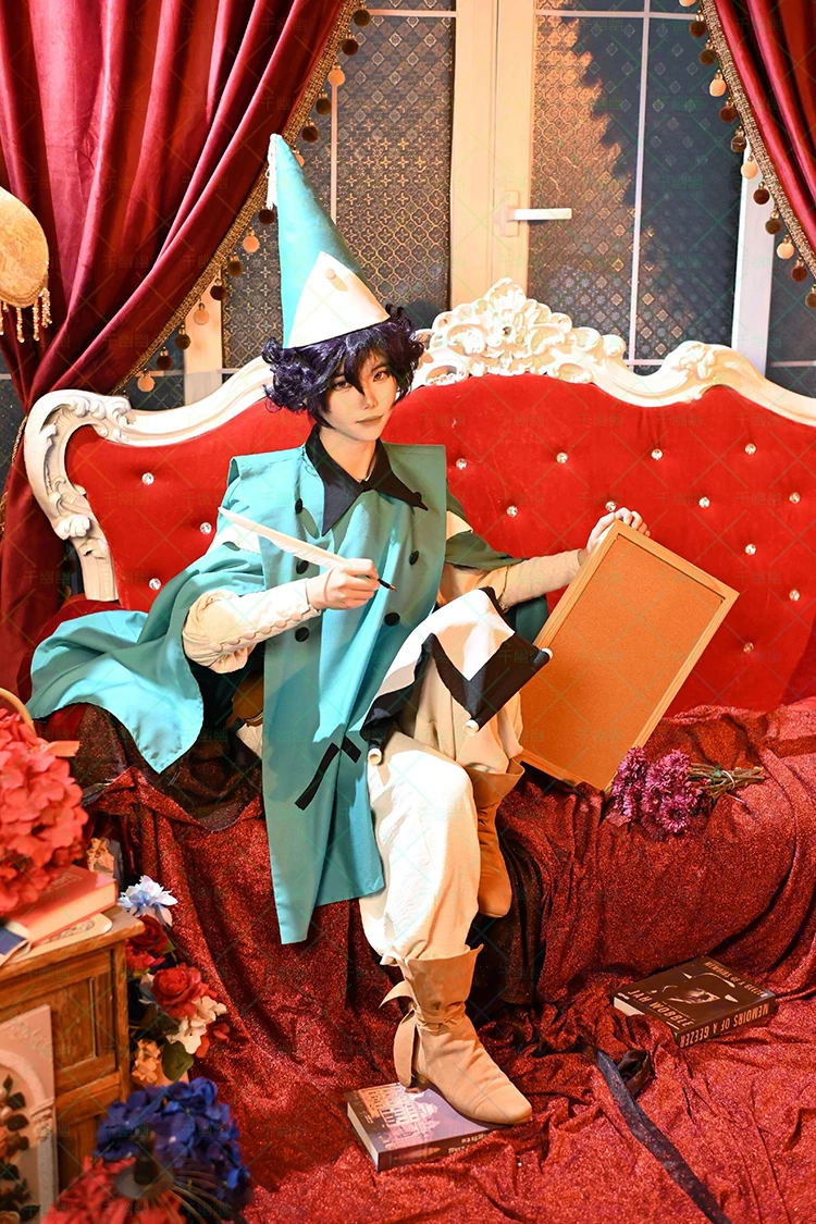 Anime Witch Hat Atelier Cosplay Costume Witch Coco Tetia Richeh Agott Dress Jacket Magic Hat Props Wig Carnival Party Full Sets - view 3