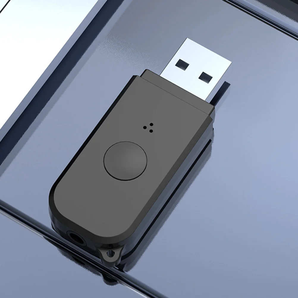 

USB Audio Receiver Wireless Car Adapter 5.3 Portable Music Receiver Compatible with Phone Tablet Computer Stable Wireless