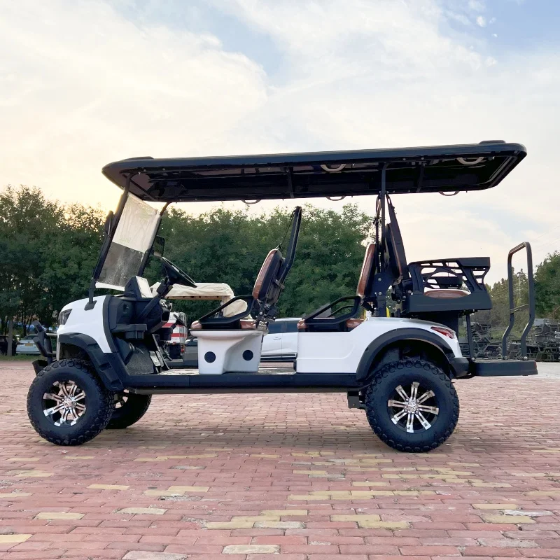 Dylante Club Car 4 Wheel Drive Buggy Car Graceful Design Elegant 2 4 6 Seater Electric Golf Buggy Cart