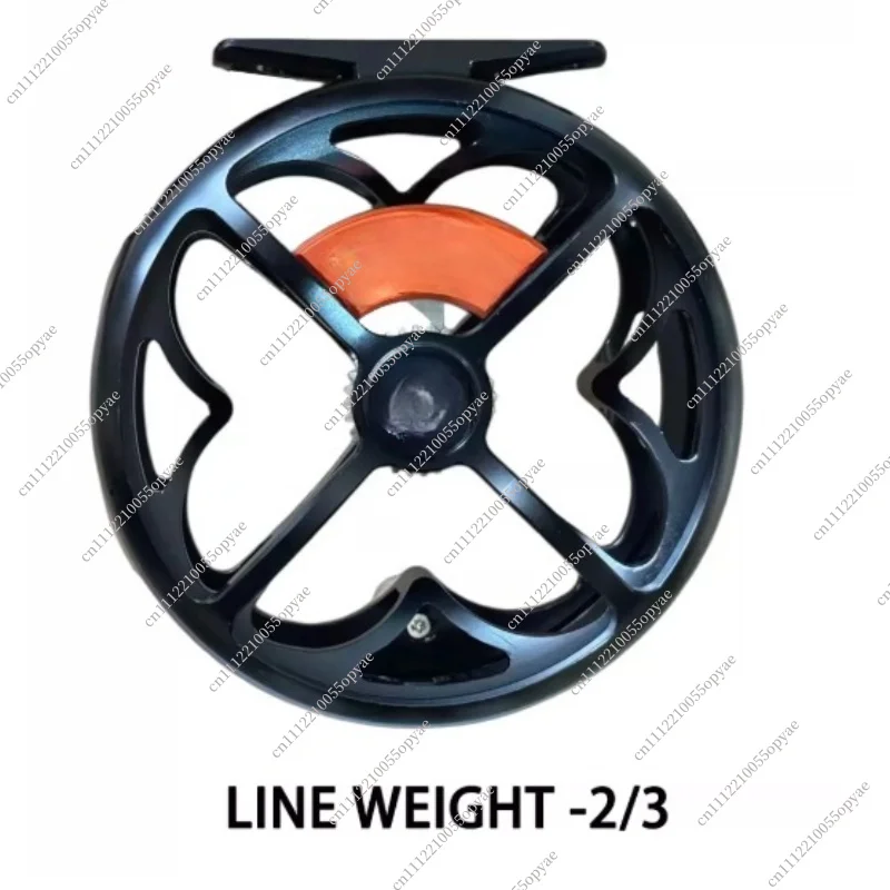 Freshwater Fly Fishing Reel Full Metal Fly Reel for Stream River Fishing Lightweight Durable Angling Tackle Gear
