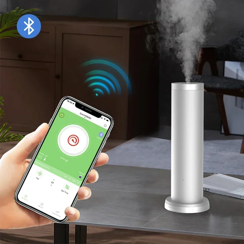 

New Super Quality Hotel Lobby Essential Oil Atomization Public Toilet Odor Control Scent Marketing Diffuser with Metal Housing