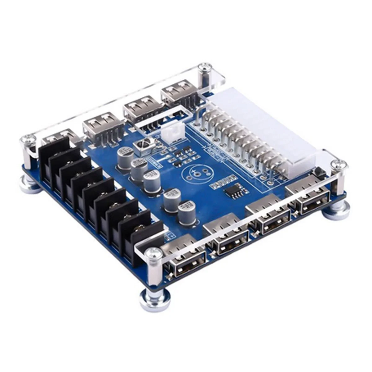 ADEGBO-Papan Breakout Catu Daya ATX 20 Pin/24 Pin yang Ditingkatkan, B