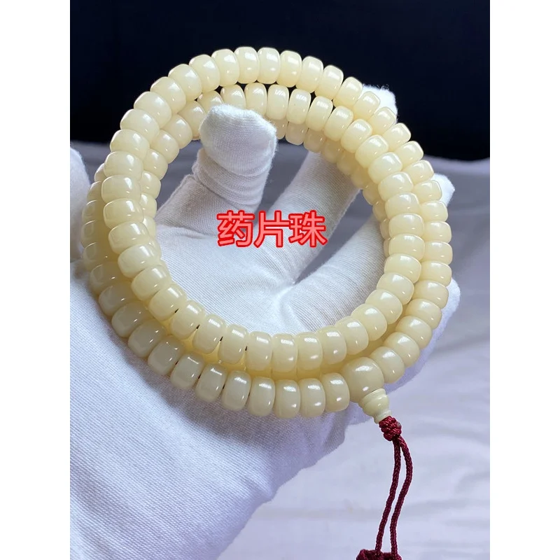 Original Ecology Root 108 Pieces Weathering Old Seeds Seiko Buddha Beads Men's and Women's Necklaces Bodhi Seed Bracelet