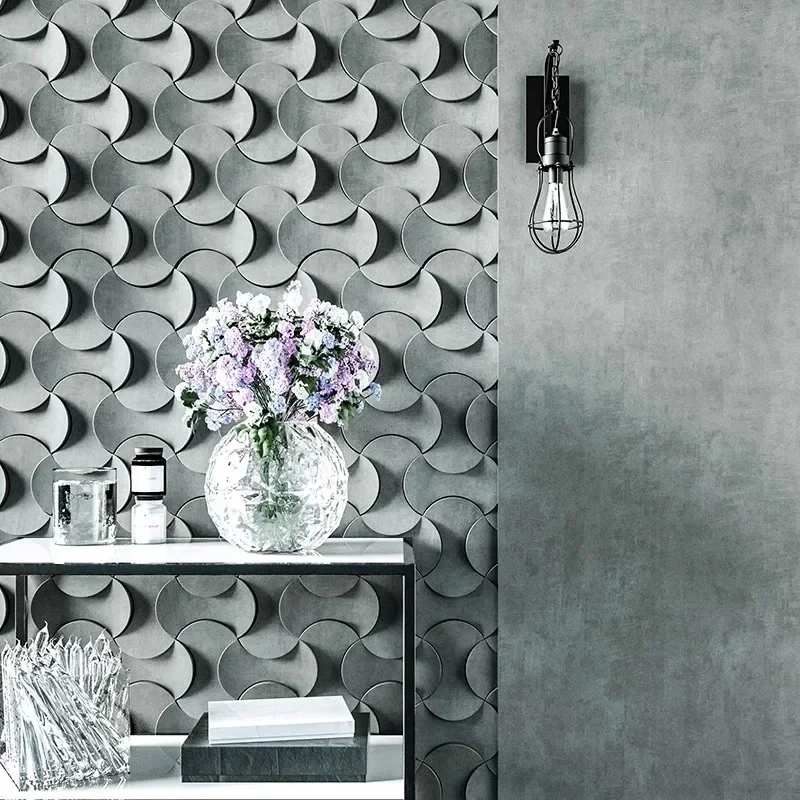 Geometric Polygon Cement Wall Brick Mold Silicone Support Home Decoration Concrete Background Customized