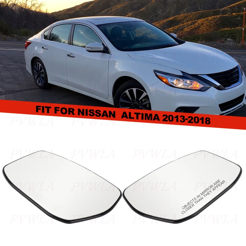 

Heated Rearview Mirror Glass Lens For Nissan Altima Pulsar Sentra Maxima 2014 2015 2016 2017 2018 Car Accessories