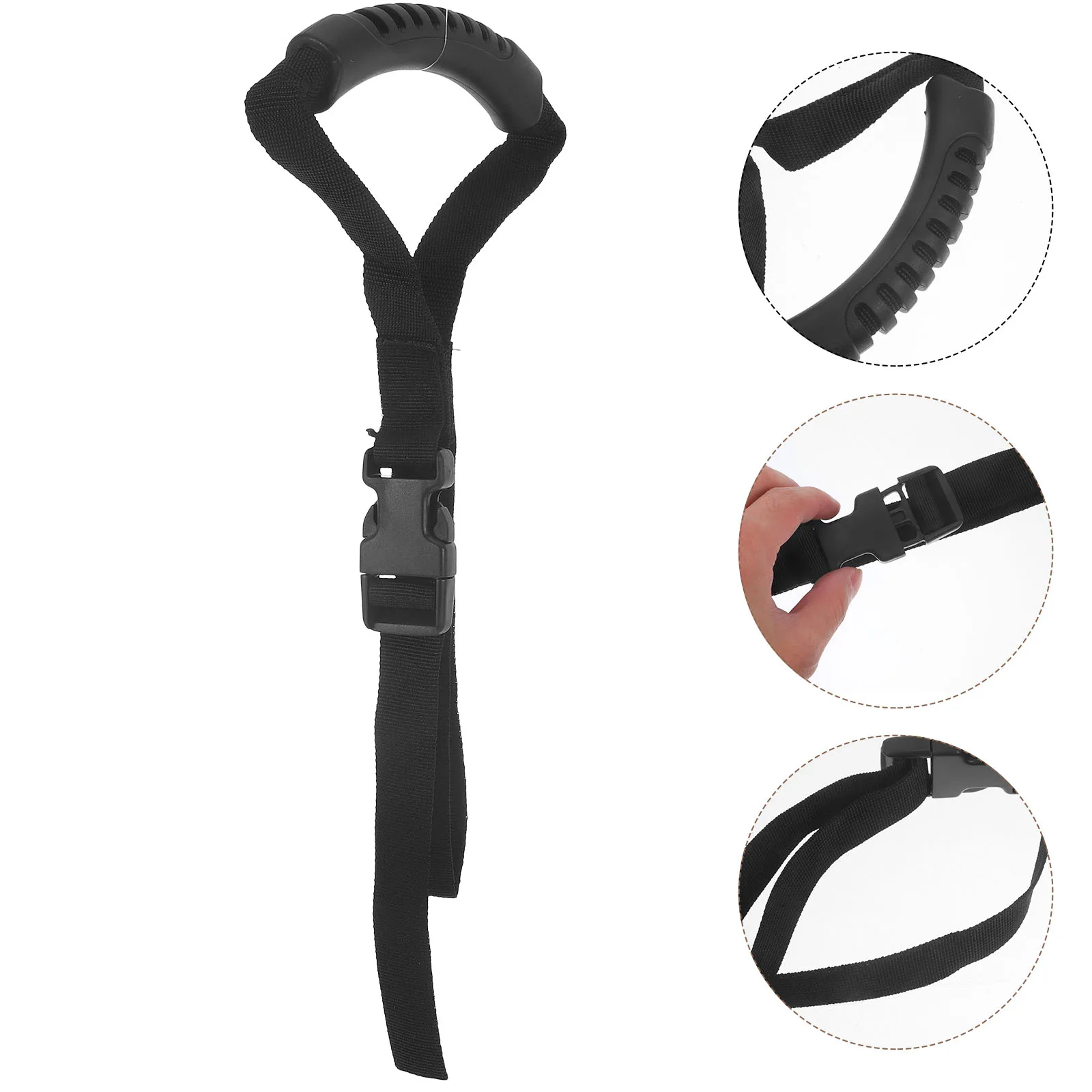 

2pcs Car Safety Handle For Elderly Disabled Enhanced Stability Lightweight Easy Install Modern Vehicle Door Standing Aid Durable