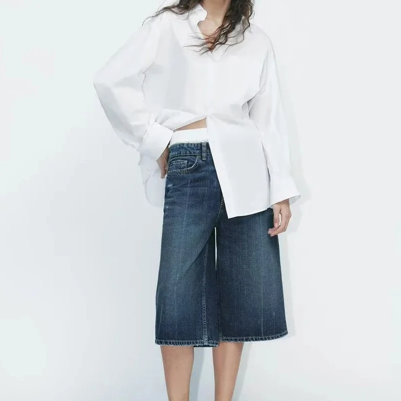 Z Women's Loose Batwing Sve Striped Collar Long Sve irt Spring New Sle Top Polyester Fiber Ladies Premium