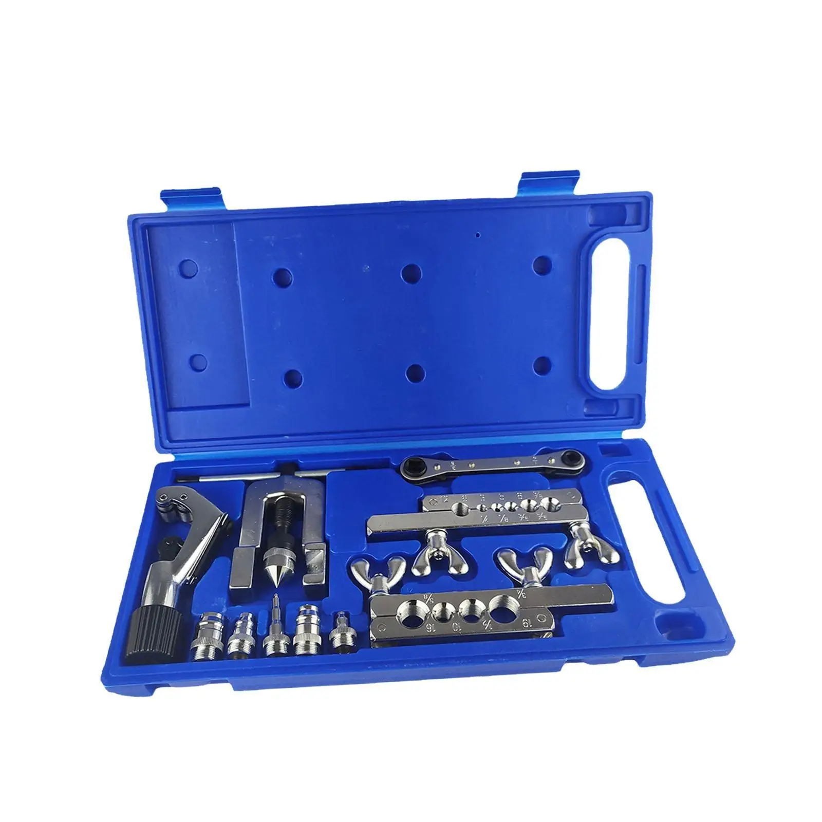 

3-19mm Tube Flaring Tool Kits Pipe Swaging Punch Tool Soft Copper Tubing Tool Professional Tube Expander Tool for Refrigeration