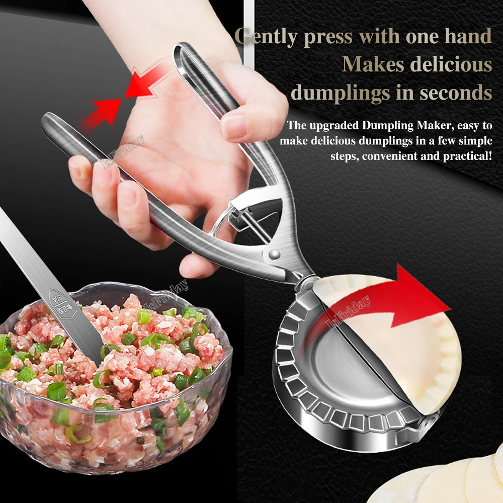 Stainless steel dumpling maker Dumpling skin mould lazy instant automatic dumpling tools Dumpling Machine