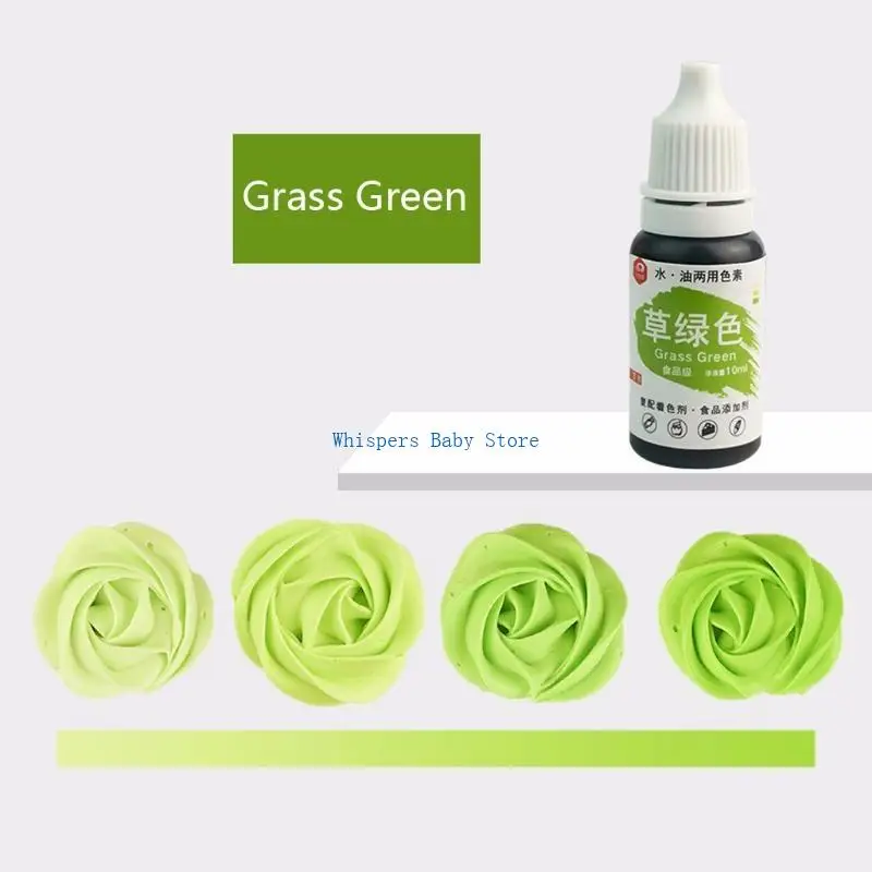 U90E 10ml Coloring Liquid Dye Pigment Baking Fondant Cooking Colorant