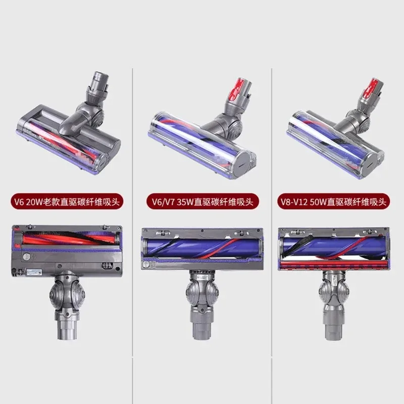 V-Ball Wheel For Dyson V6 V7 V8 V10 V11 V15 DC Vacuum Cleaner 20W 100W Direct Drive Cleaner Replacement Parts Head Wheels Tool
