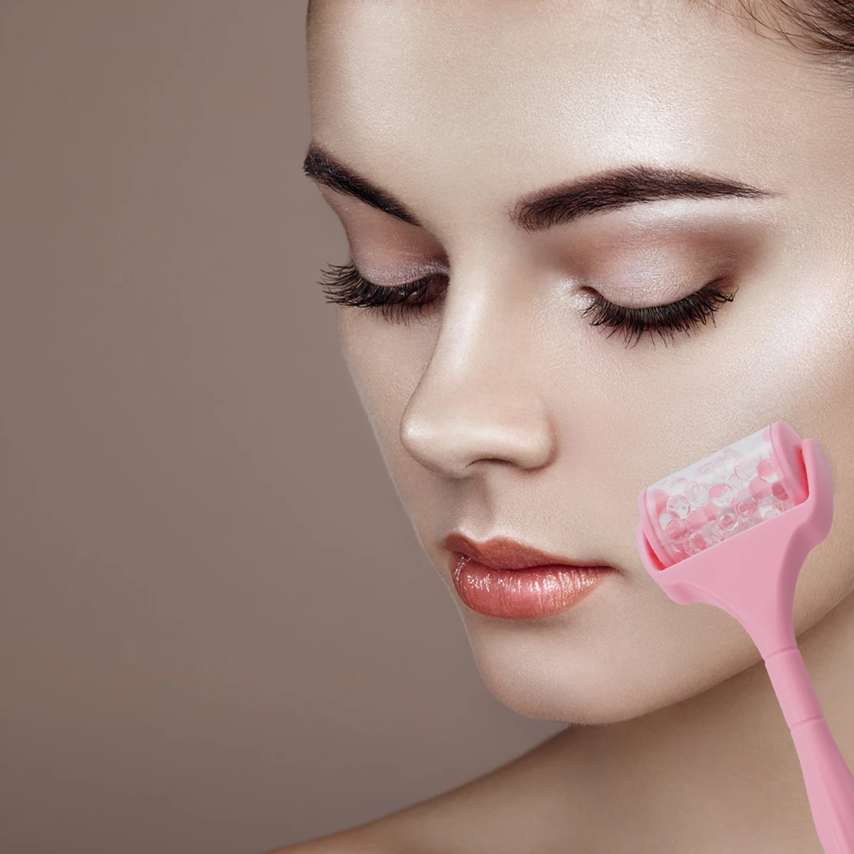 

1pc Skin Beautifier Face Lifting Massager Compact Portable Face Tool Skincare Device Thin Roller Beautification
