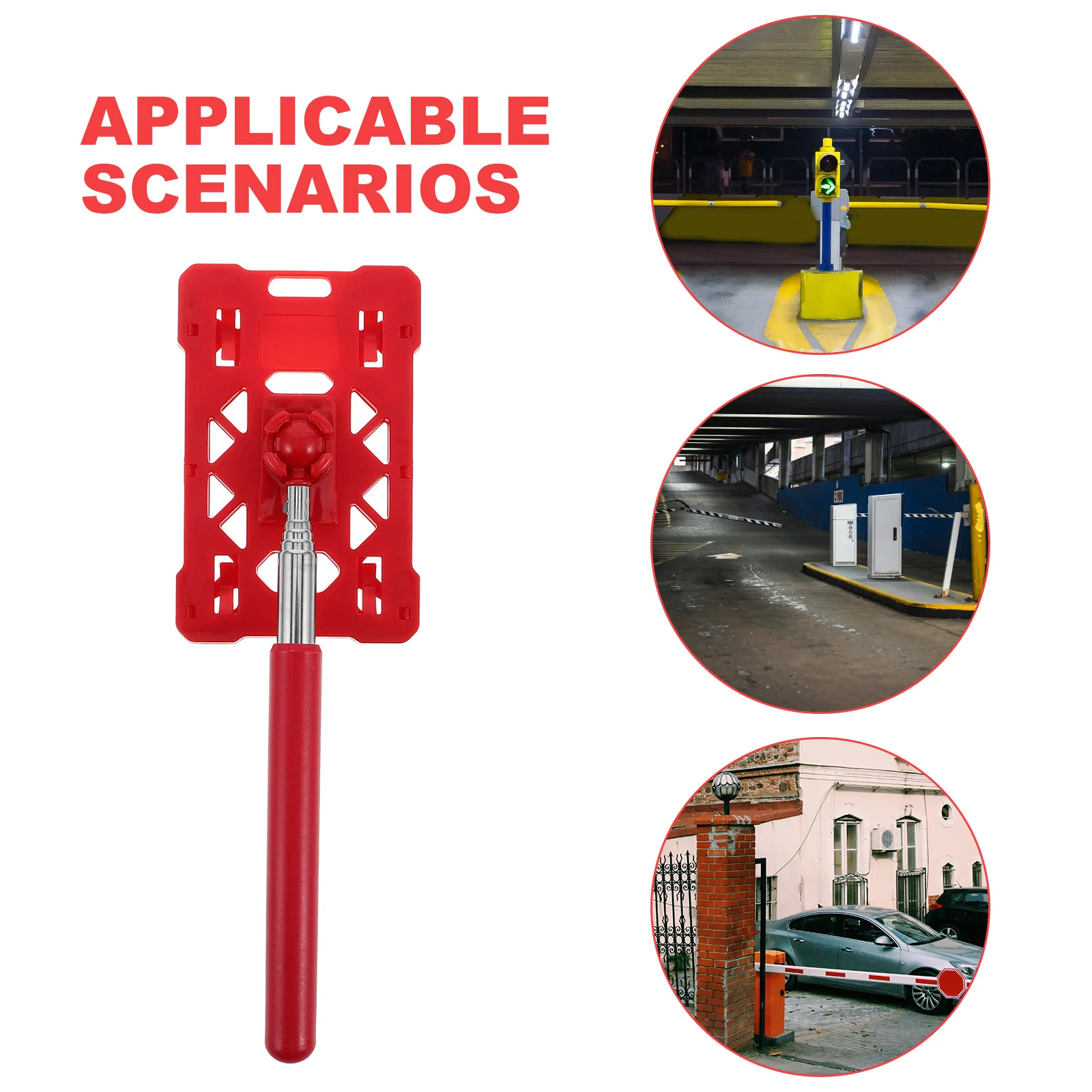 Telescopic Parking Card Holder Extendable Rod for Vehicle Parking Payment Windshield Multifuntional Stick Garage Access