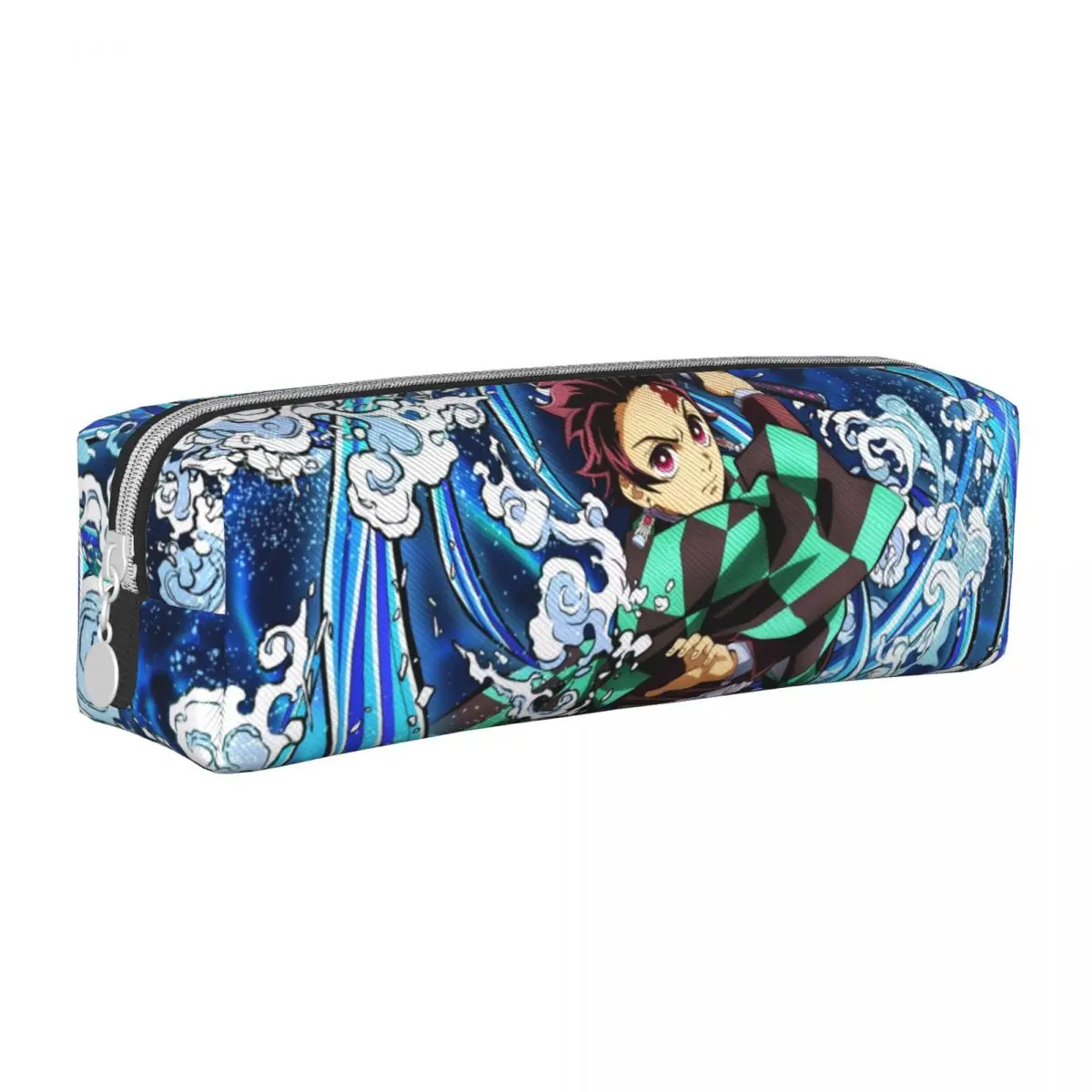 demon slayer kimetsu no yaiba lapis cases lapis tanjiro pen holder para meninas e meninos escola zipper papelaria bolsa para estudantes 01