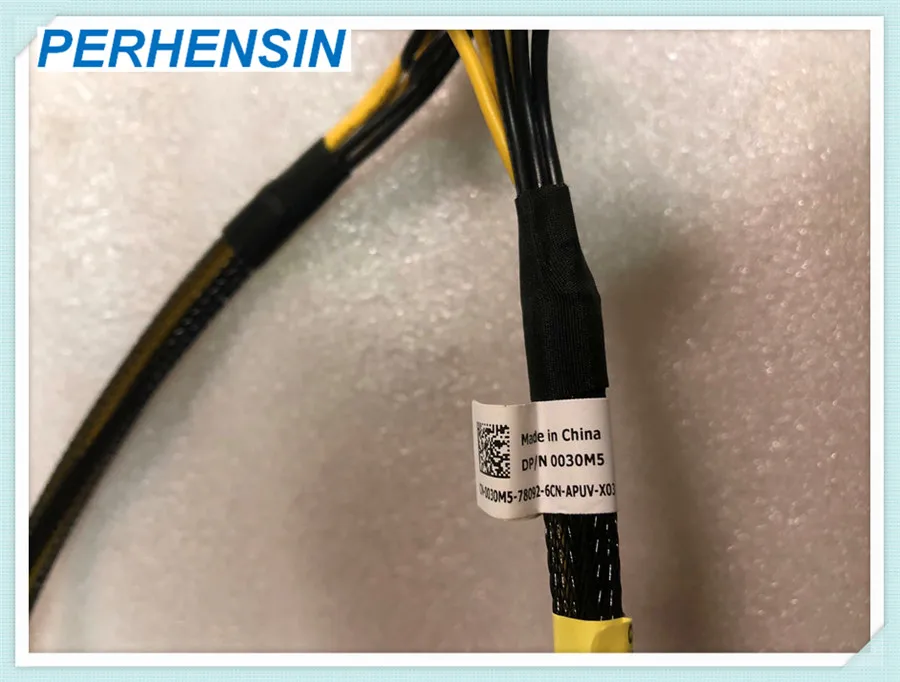 Original FOR  DELL  Workstation External SAS Power Supply Cable  0030M5 030M5  100% Works Perfectly