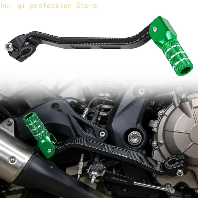 Garage Service Schalthebel für KLX300, Aluminium-Motorrad-Bedienteil mit Klemmbefestigungsende, Einzelhebel H8WE – Detail 9