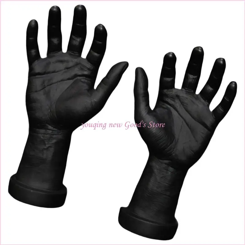 57QA 2X إكسسوار أيدي عارضة أزياء واقعية لعرض المجوهرات والوسائل التعليمية #4