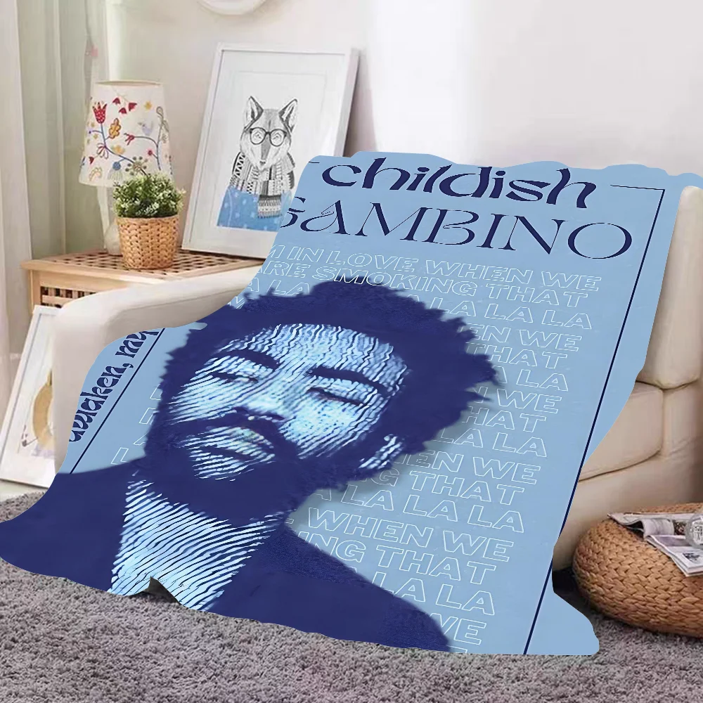 قفاز دونالد توقظ بتصميم بطانية الحب خفيفة الوزن للنوم والقيلولة وغرفة المعيشة والمكتب والأريكة وجميع المواسم