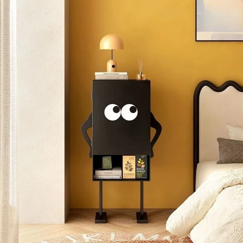 

Household Bucket Sofa Side Robot Metal Creative Narrow