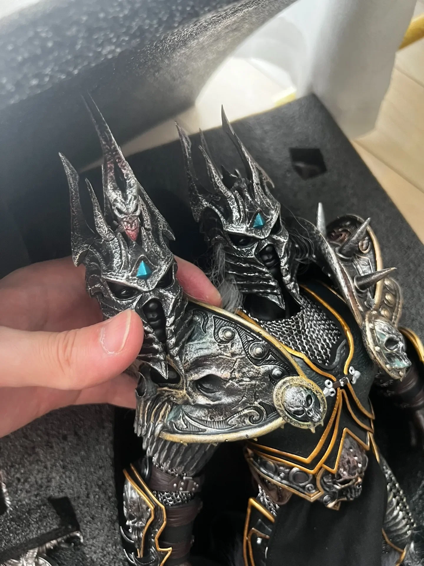 Tout neuf en Stock 108 jouets World of Warcraft reine des démons roi 1/6 figurine 12 pouces ensemble complet 108007 modèle jouets Fans cadeaux