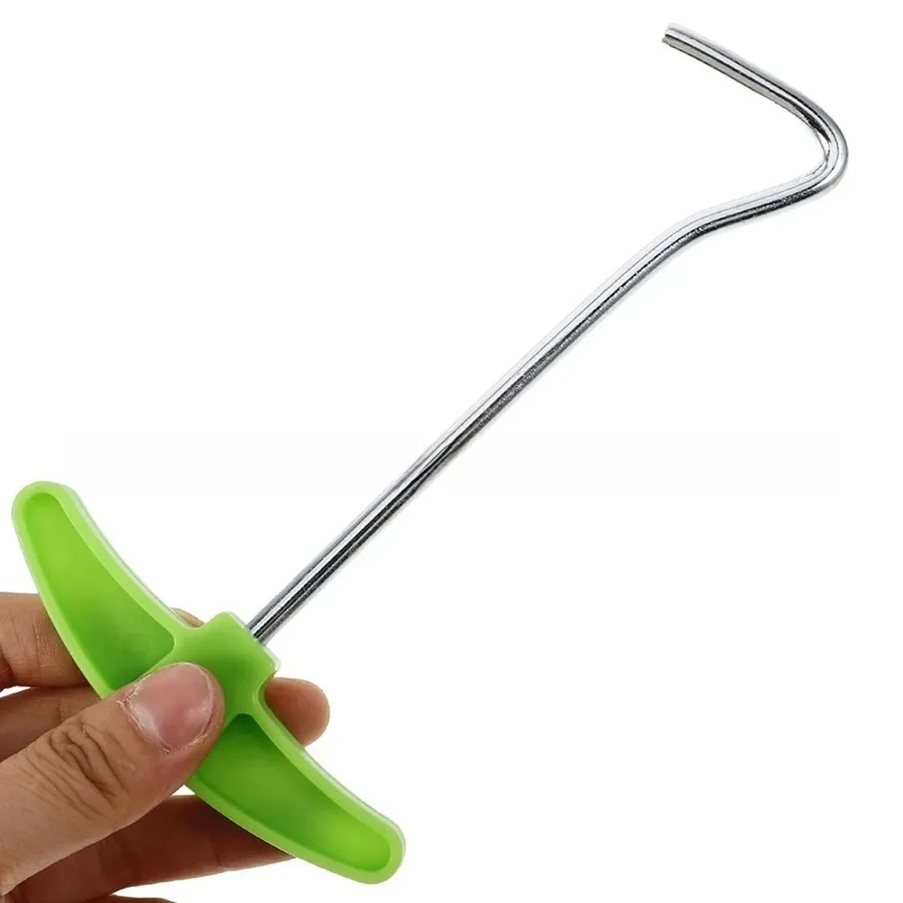 Orange/Green/Black Metal Portable Nail Extractor Tool For Tent Pegs Canopy Stakes Removal Camping Outdoor Garden Decor Accessori