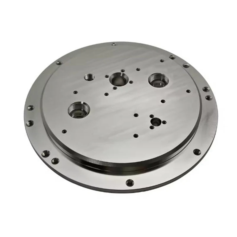 Stainless Steel Parts Customized CNC Precision Machining Fixed Plate Flange Brake Disc Mechanical Base