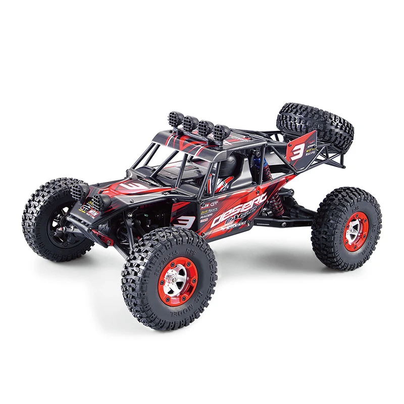 Fy03 Fly Over 1:12 Alloy Four-drive Remote Control Desert Off-road Truck High Speed Car Drift Car Brushless Rc Boys Toy Gift Box