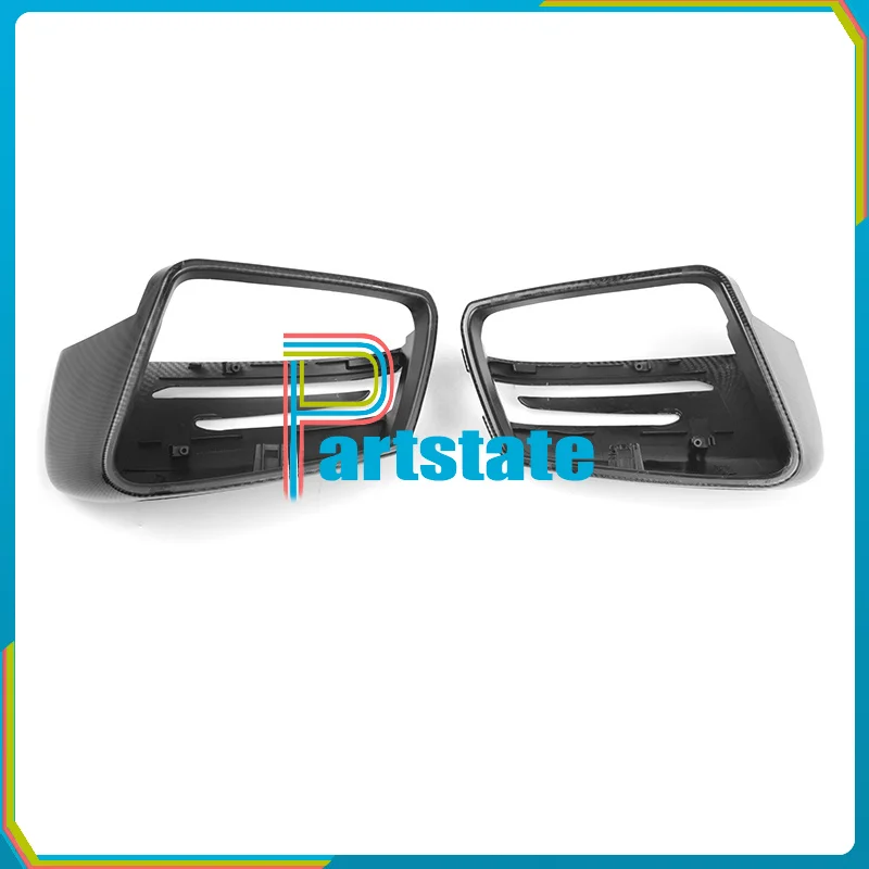

2PCS Rearview Mirror Cap Cover For Mercedes W204 C63 2128100964
