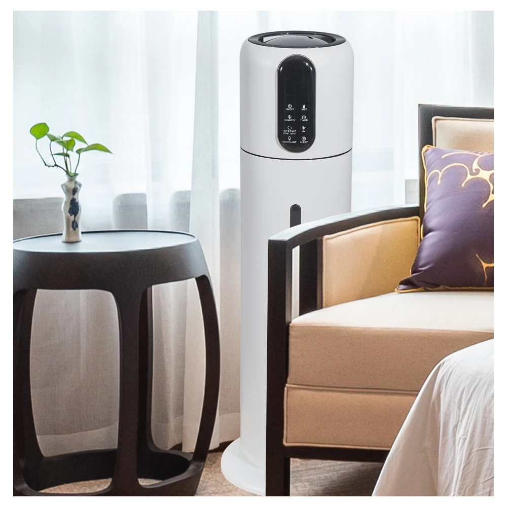 رائجة البيع 8L كبيرة مرطبات ضباب بارد المرطب فائقة الهدوء أعلى ملء المياه مرطب بالموجات فوق الصوتية