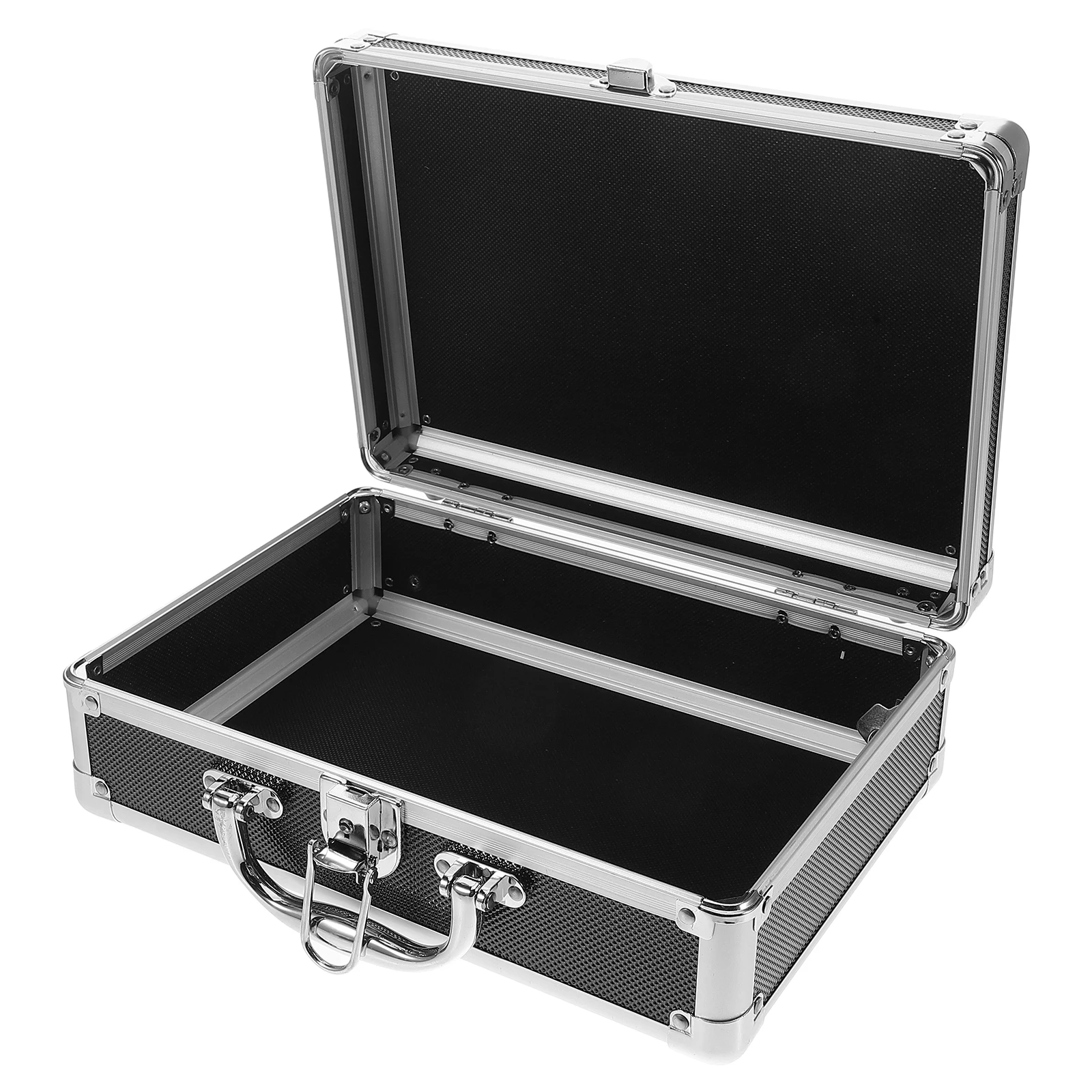 Aluminum Alloy Toolbox Multiple Tool Organizer with Coded Lock Portable Tool Case Safety Equipment Storage Box Makeup tools case