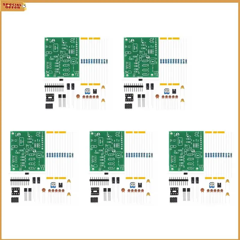 

A69Z 5X синусоидальный треугольный прямоугольный NE555 многоканальный модуль генератора сигналов DIY наборы