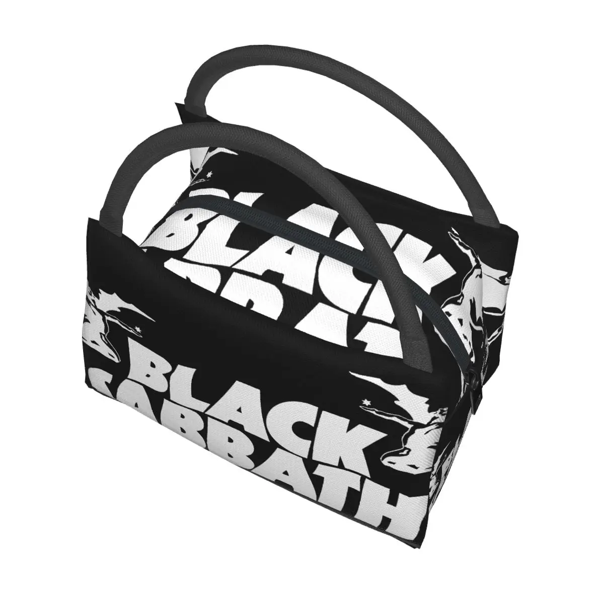 Black Sabbathe Portable insulation bag for Cooler Thermal Food Office Pinic Container