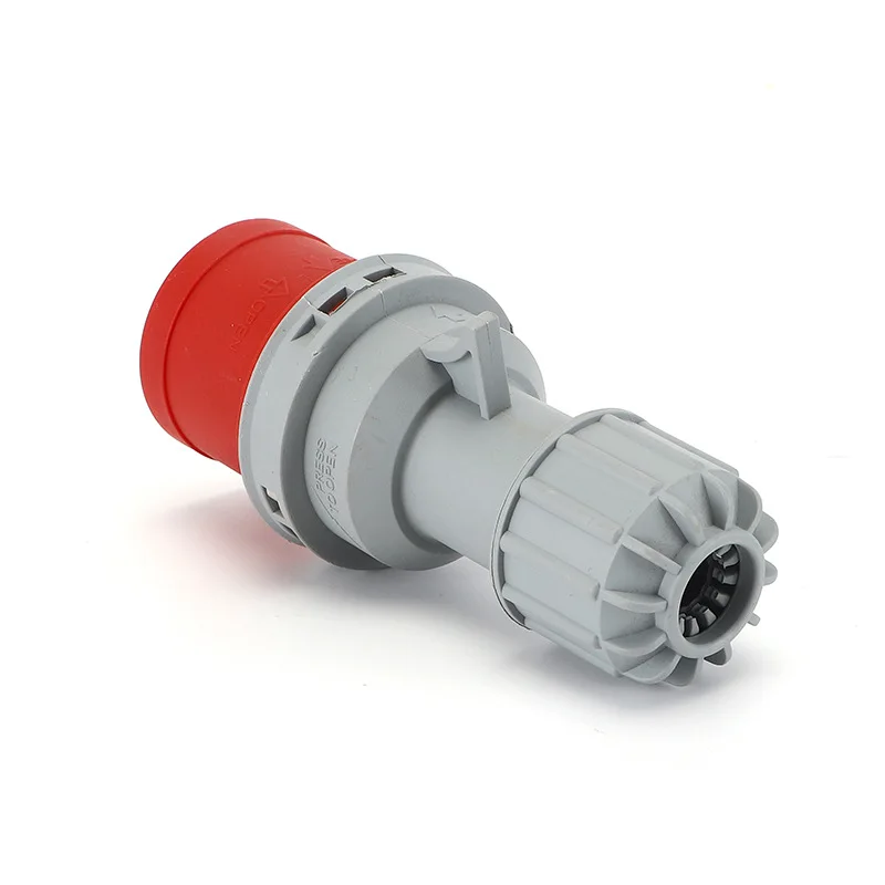 

manufacturer's price 4pin waterproof and dustproof 16A 400V IP44 3P+E Industrial plug